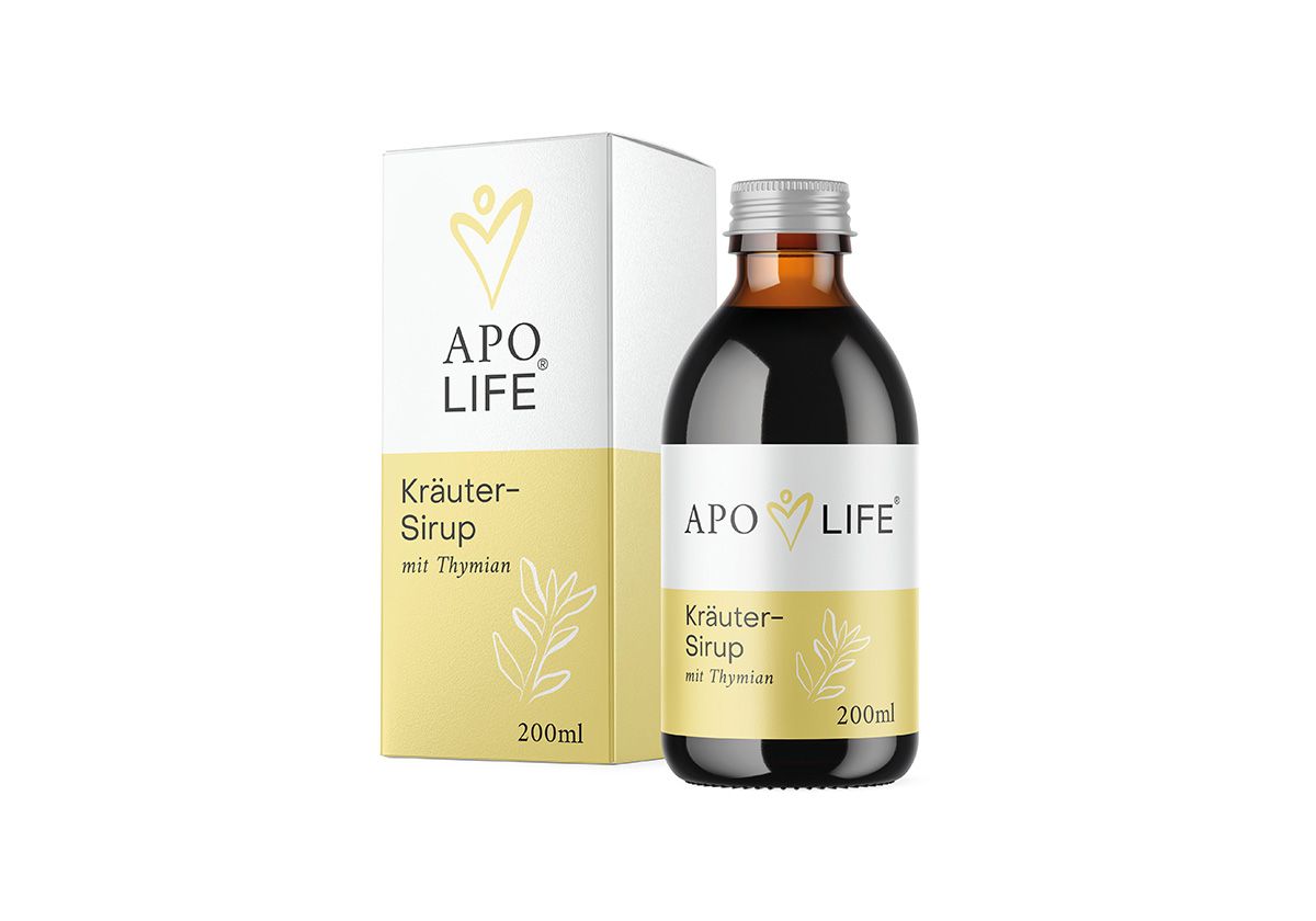 APOLIFE Kräuter Sirup mit Thymian
