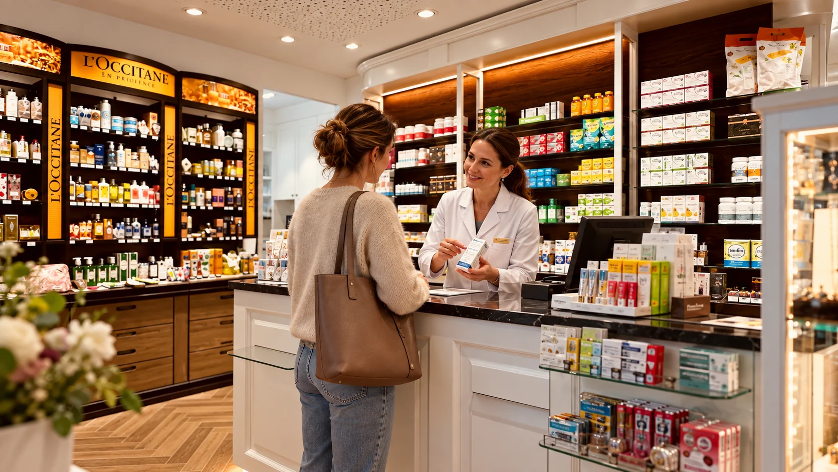Persönliche Beratung in der Apotheke im Hatlerdorf in Dornbirn